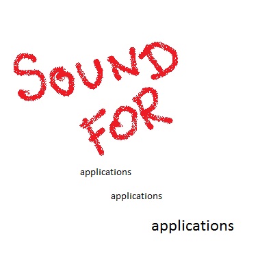 Sounds for Applications